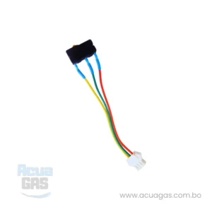 Microinterruptor para calefón  convencional  a gas, 3 cables, sin soporte.