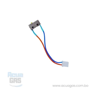 Microinterruptor para calefón dos cables con conectores Obles