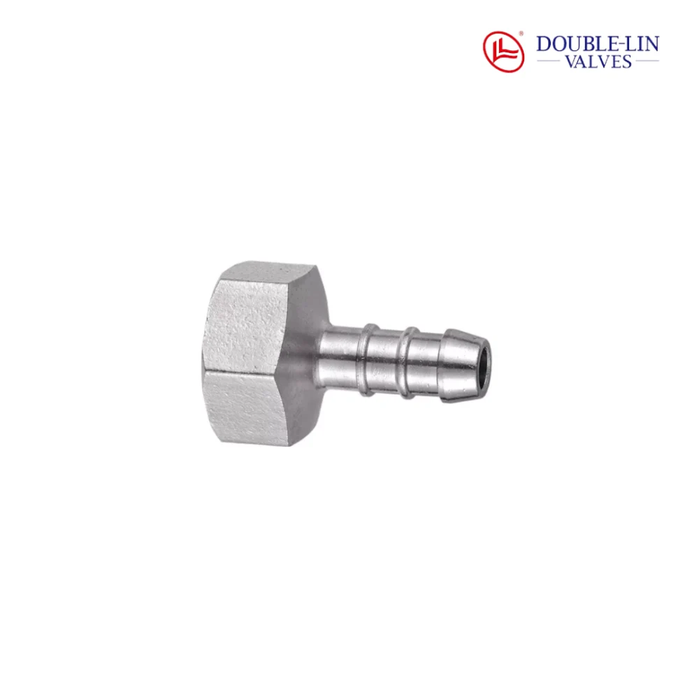 Terminal de manguera de gas Double Lin hembra 1/2"