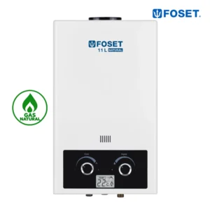 Calefón a gas FOSET 11 L Tiro Natural GN