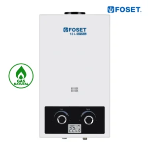 Calefón a gas FOSET 13 L Tiro Natural GN