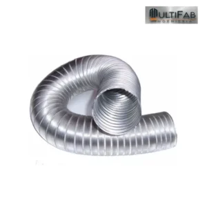 Ducto corrugado aluminio flexible  3"