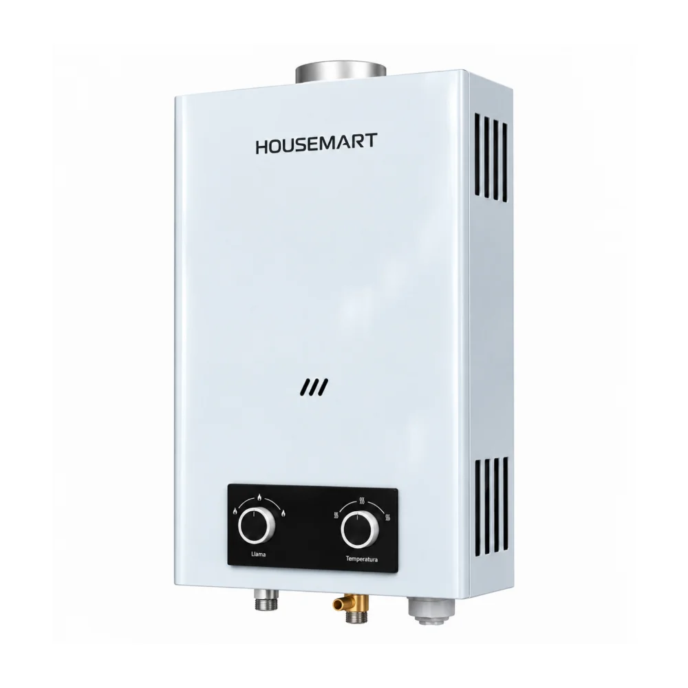 Calefón a gas HOUSEMART 15 L Tiro Natural GLP - Imagen 2