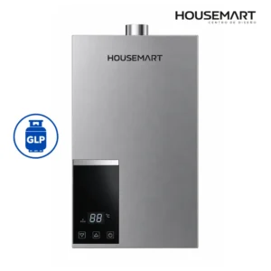 Calefón a gas HOUSEMART Digital Gris 15 L Tiro Forzado  GLP