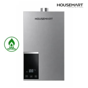 Calefón a gas HOUSEMART Digital Gris 15 L Tiro Forzado GN