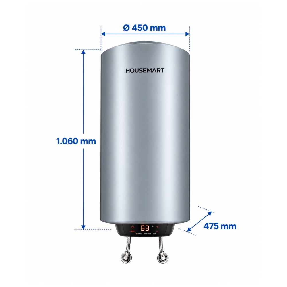 Termotanque Eléctrico 120 Litros HOUSEMART Elite - Imagen 2