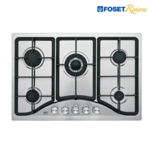 Cocina Encimera a Gas FOSET RIVIERA de 5 Hornallas