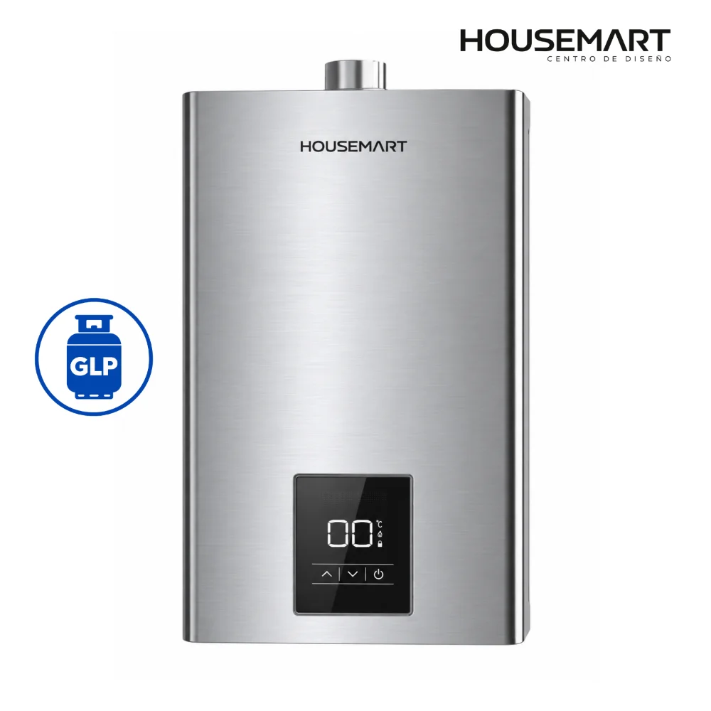Calefón a gas HOUSEMART PRIME Digital 20 L Tiro Forzado GLP