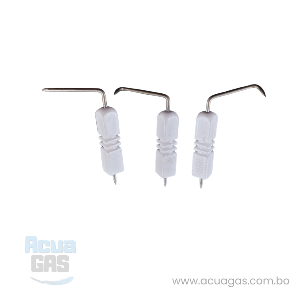 Electrodo de ignicion para calefon juego 3 piezas