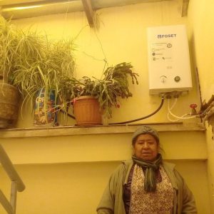 INSTALACION CALEFON FOSET 11 LITROS A GARRAFA